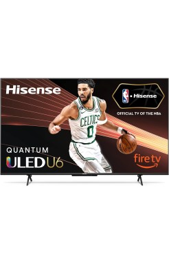 Hisense 50-Inch Class U6HF Series ULED 4K UHD Smart Fire TV (50U6HF)