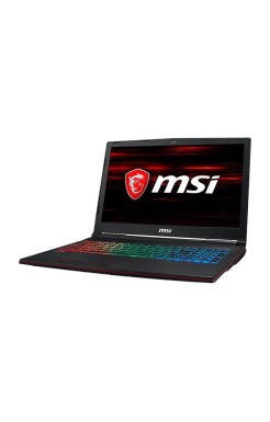 MSI GP63 Leopard-077 15.6" Performance Gaming Laptop i7-8750H (6 cores), NVIDIA GeForce GTX 1060 6G, 256GB NVMe SSD + 1TB HDD, 16GB RAM, Win 10, VR Ready, RGB KB