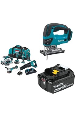 Makitta 18V LXT LithiumIon Brushless Cordless 6 Pc. Combo Kit 5.0Ah